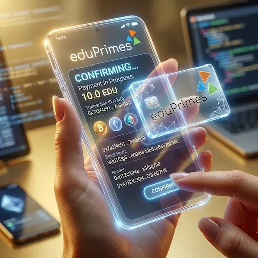 FinTech & Blockchain illustration